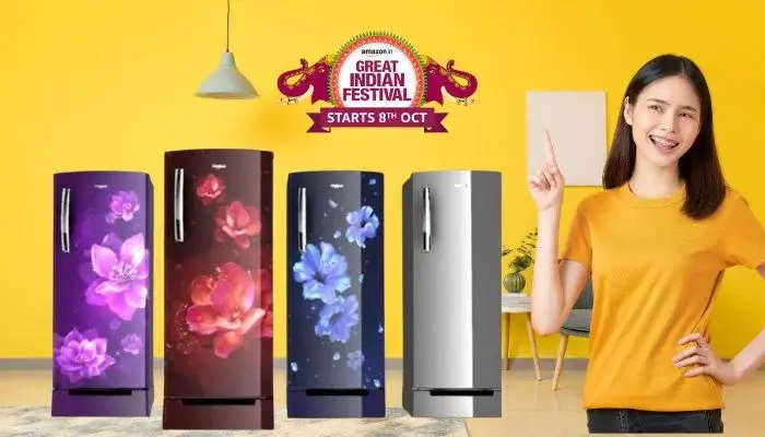 amazon festive fridge sale